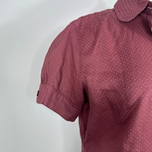 Isabella Sinclair Button Parade Blouse 100% Cotton Size Small - Picture 5 of 12